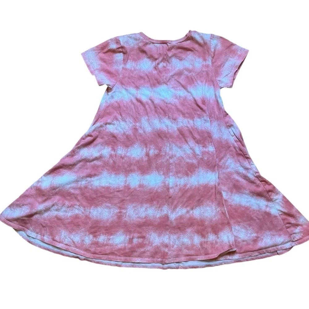4/$25 Melrose and Market Pink Short Sleeve Sun Dress Girls Size Large 10/12